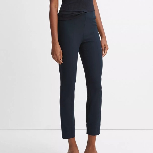 Vince Midnight Blue Seam Ponte Legging Size M - Picture 3 of 12